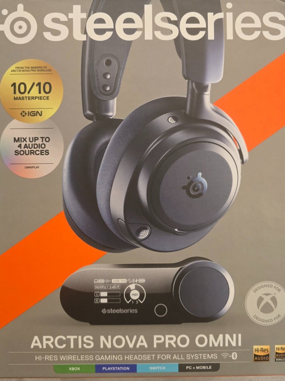 Arctis Nova Pro Omni Hi-Res wireless headphones
